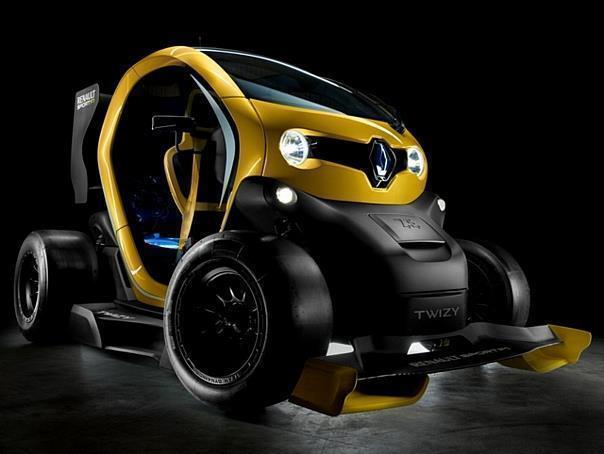 Concept Car Twizy Renault Sport F1 im Renntrim und mit Formel 1-Technik